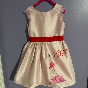 Pink party Dress- size 6 little girls